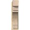 Ekena Millwork Merced Block Rough Sawn Outlooker, Douglas Fir, 8"W x 24"D x 32"H OUT08X24X32MRC05RDF - alternate 2
